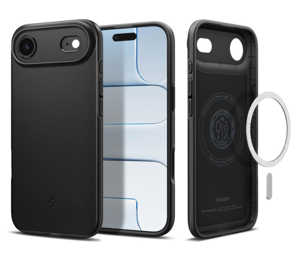 Spigen Thin Fit Mag Magsafe do Iphone 17 Air Black - 1359872 - zdjęcie
